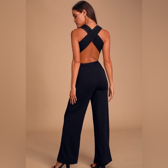 Lulus ‘Thinking Out Loud’ Backless Jumpsuit - Picture 7 of 10
